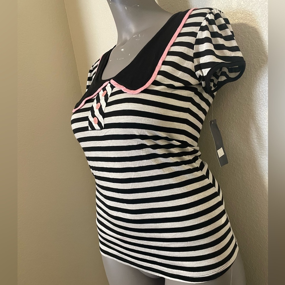 Rocksteady clothing striped T-shirt size 2x nwt